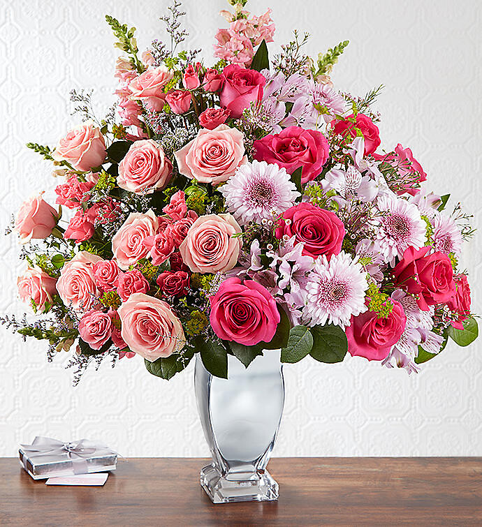Romantic Rendezvous Bouquet™ arranged by a florist in Burr Ridge, IL