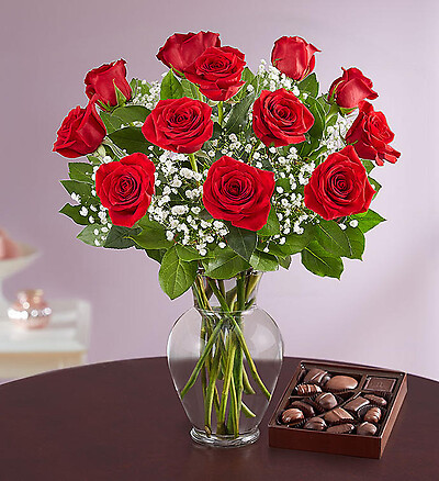 Rose Elegance&amp;trade; Premium Long Stem Red Roses