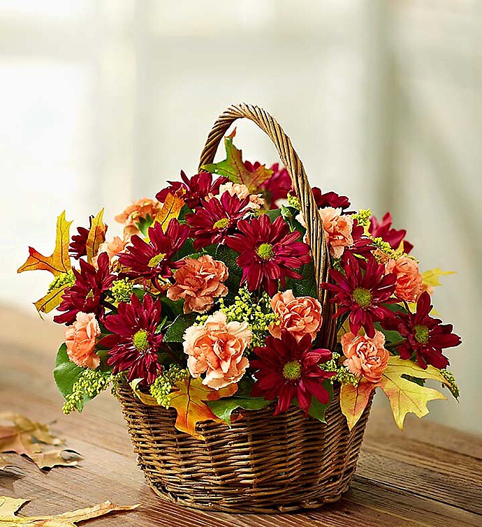 Fields of Europe™ for Fall Basket arranged by a florist in Burr Ridge
