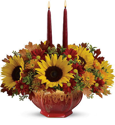 Thanksgiving Garden Centerpiece