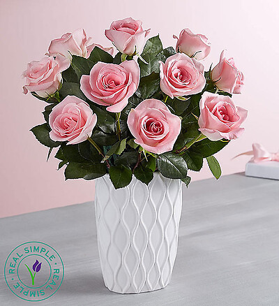 Modern Pink Roses by Real Simple&amp;reg;