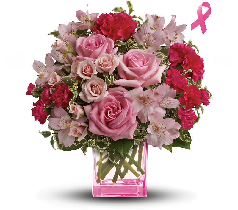 Pink Grace Bouquet arranged by a florist in Burr Ridge, IL Bud's Flowers