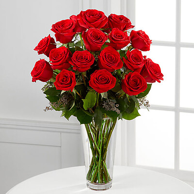 The Long Stem Red Rose Bouquet