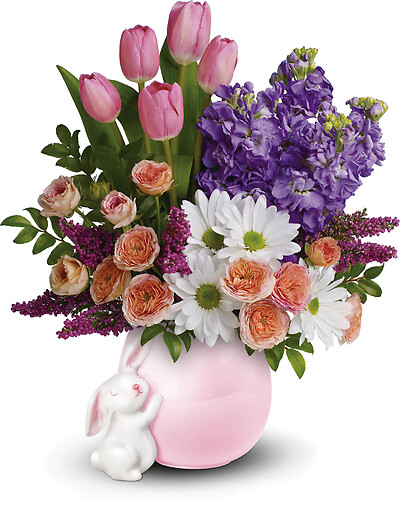 Send a Hug Bunny Love Bouquet