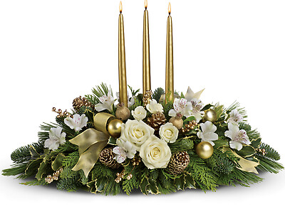 Royal Christmas Centerpiece